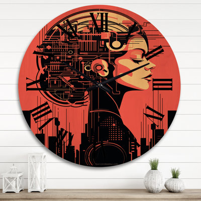 Horloge murale Racette