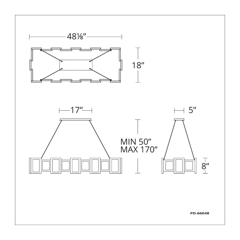 Fury 24 - Light LED Chandelier