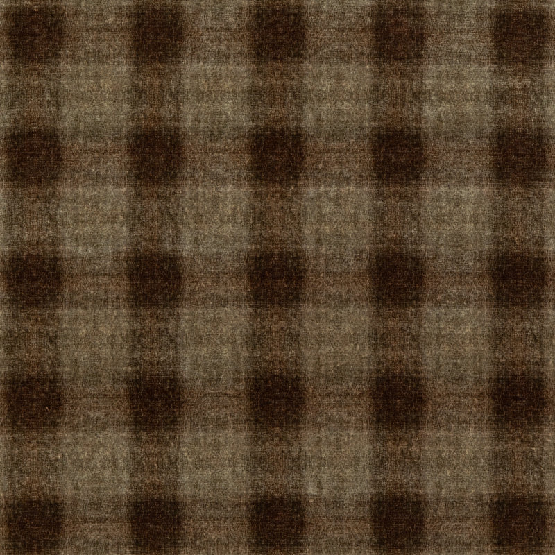 Modern Country Velvets Highland Performance Fabric, Woodsmoke