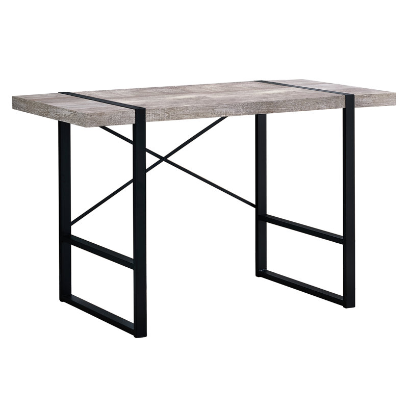 24" Rectangular Computer Desk, Taupe