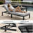 Joquita 13-Piece Patio Outdoor Sectional Set with Fire Pit Table Chaise Lounge and Cushions-110372324