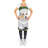 No Pattern Bib Apron