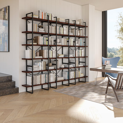 Bibliothèque en fer Onagre H 85 "x l 106"