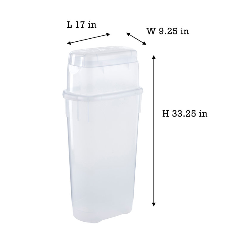 Rubbermaid Wrap N' Craft, Plastic Storage for Wrapping Paper/Crafting Supplied