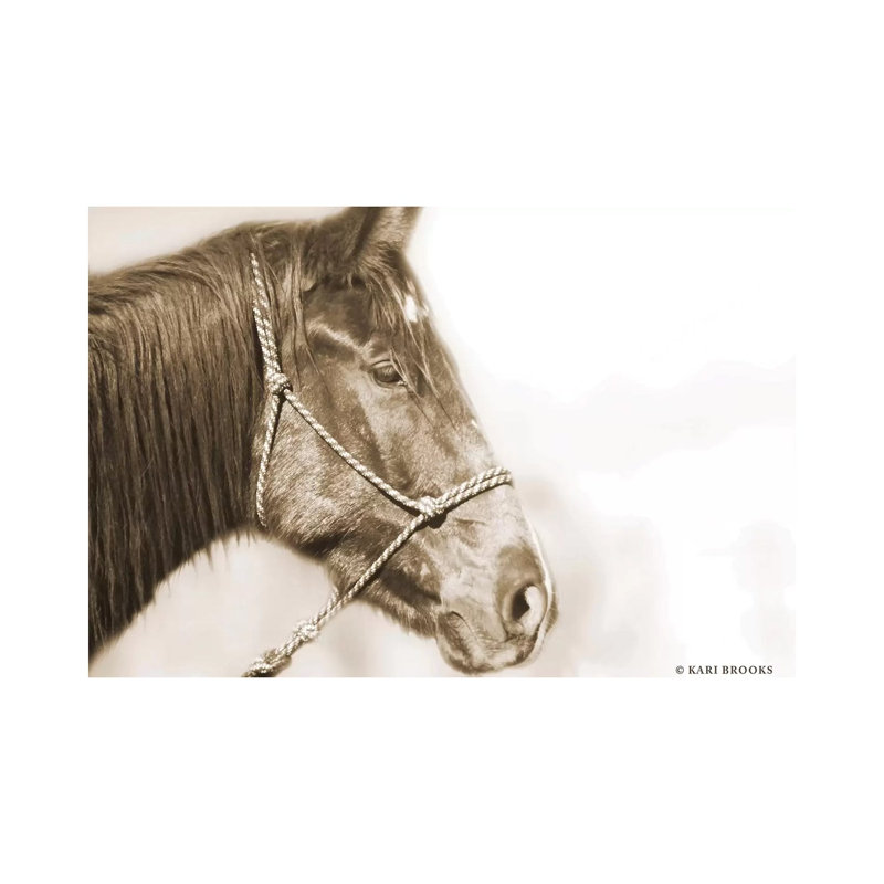 Sepia Thunder 1 Piece Wrapped Canvas Wall Art, 101.6 cm H x 66.04 cm W