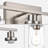Modern Vanity Light Fixtures Over Mirror, Bathroom Light Fixtures, Vanity Lights, Wall Sconce With Clear Glass Shade For Bathroom, E26 Base-884427668-884427670-884427669
