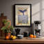 Whale Tail in Waves Coastal 1 Piece Single Picture Frame Wall Art-136655183-136655184