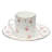 Rose Bud Porcelain Espresso And Saucer