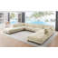 Canapé modulaire à large assise en velours côtelé-133652763-133652767