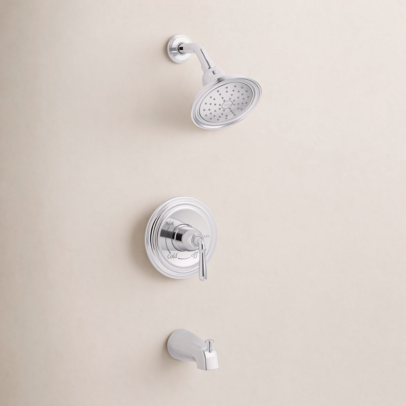 Kohler Devonshire Tub and Shower Faucet, Polished Chrome