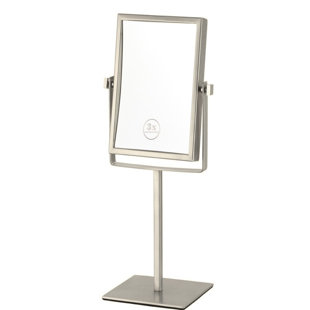 Miroir grossissant autoportant