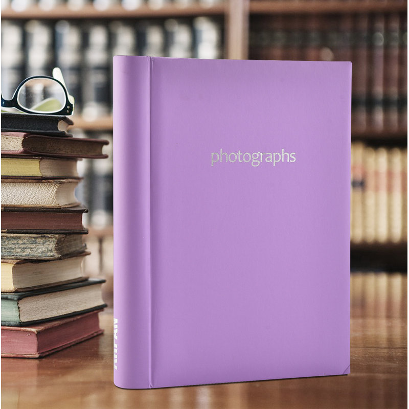 Cardboard No Subject Album, Purple