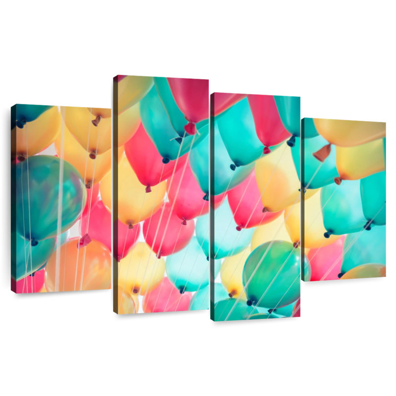 Kerner Carnival Balloons, 32" H x 52" W