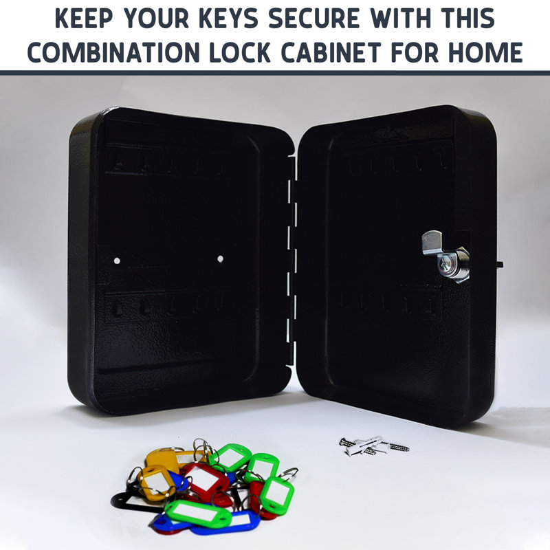 Lockable Key Cabinet Box Wall Mounted
