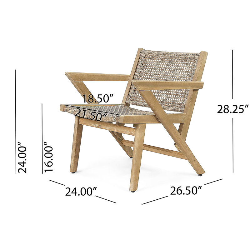 Ensemble de 2 chaises de patio