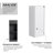 Avonmere 29.5"H Wall-Mounted Bathroom Cabinet