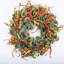 26" Artificial Fall Thanksgiving Eucalyptus Berry Front Door Wreath