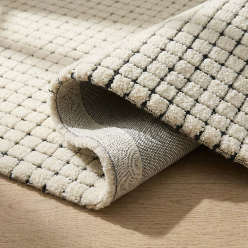 Rug Branch Eira 5' x 8' (5'3" x 7'7") Beige/Brown Abstract Indoor Area Rug, Comtemporary, Medium Pile, Stain-Resistant Carpet - Living Room, Bedroom, Dining Room, and Kitchen