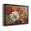 Poppycentric - Peinture sur toile encadrée-1472357499-1472357500