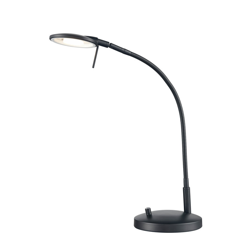 Lampe de table en métal Dessau, Noir musée