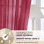 Toyoko Linen Blend Semi-Sheer Back Tab Curtains-87909090-106892437