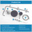 Wall Mounted Exposed Shower Faucet With Anti-Scald Pressure Balance Valve