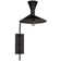 Enzo Steel Plug-in Armed Sconce