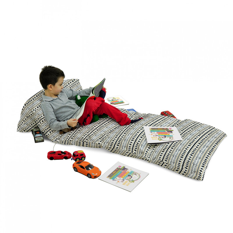 Housse de coussin abstraite, H 2 po x l 36 po x P 88 po