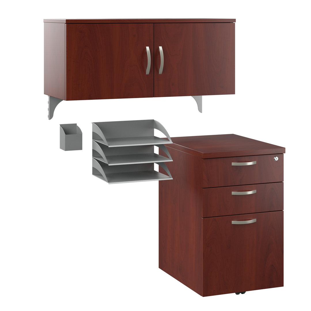 Office In An Hour 3 -Drawer File Cabinet & Accessory Kit Bush Business Furniture