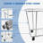 Laundry Cart With Wheels 320L Large Rolling Laundry Cart For Commercial/Home, Rolling Laundry Basket With Steel Frame And Waterproof Lining, 9 Bushel, 32.3L X 19.7W X 30.7H Inch-1247815768