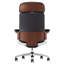Fauteuil de direction ergonomique en cuir véritable-87214425