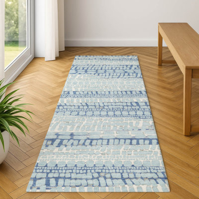 Tapis abstrait lavable à la machine Premium
