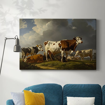 ANIMAL L III - Toile tendue avec châssis Premium - Prêt à être accroché