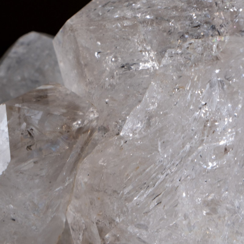 Grappe de quartz Herkimer de Home Home