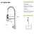 CUPC Certified 19" Single Handle Kitchen Faucet-120974484