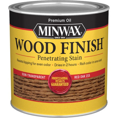 Minwax 22150 1/2Pt Red Oak 215 Semi-Transparent Stain-1PK