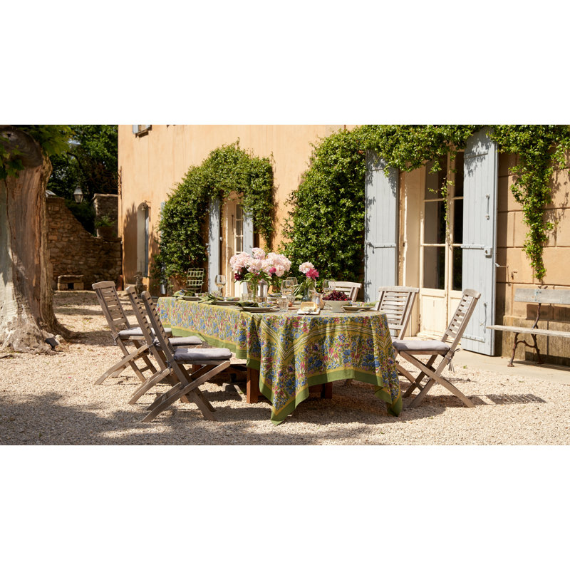 Jardine Tablecloth, 70" Round