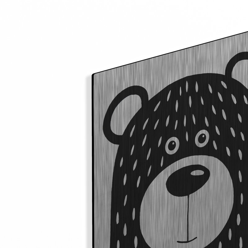 «Vanilla Bear» par Lucia Stewart, H 12 po x l 16 po