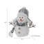 Bonhomme de neige d'hiver en peluche