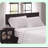 Luxury Stripe Microfiber Pillowcase Set - Twin Size - Soft & Cozy Bedding - Grey - Hypoallergenic - Breathable Fabric - SS3864WGTW-4700