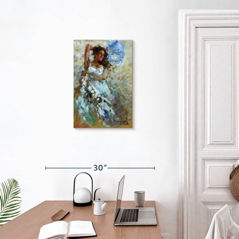 Leisha In The Dance, 24" H x 16" W
