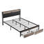Lit plateforme Modern