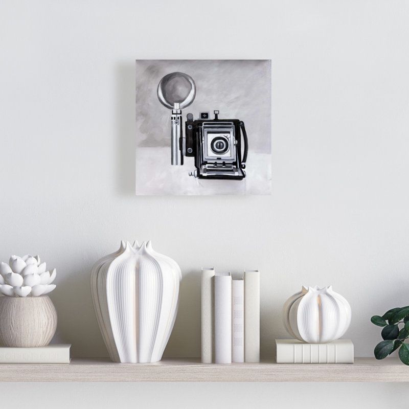 Caméra antique sur toile rétro | Art mural Home Decor