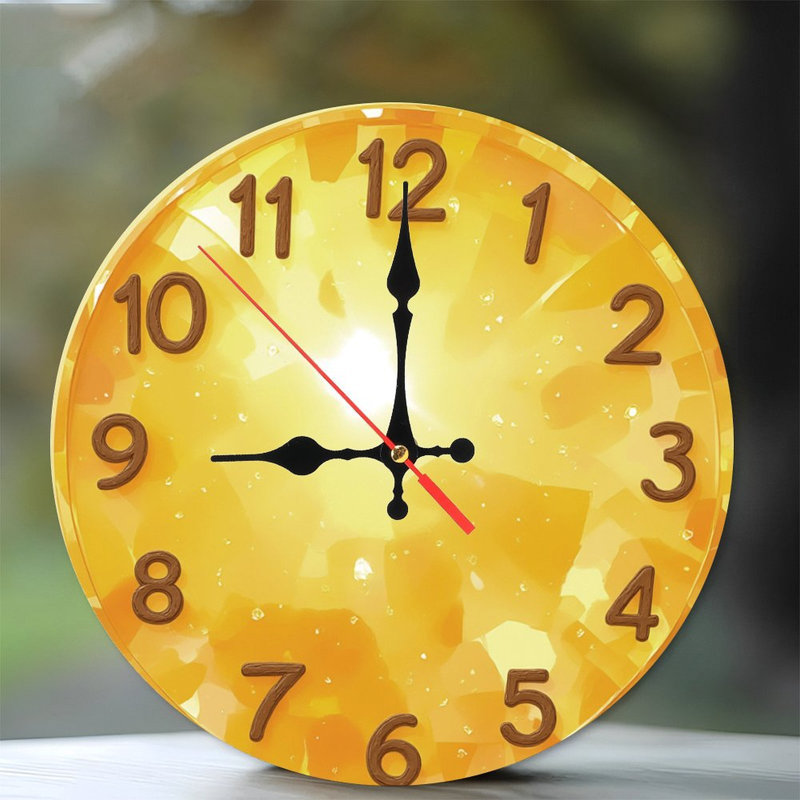 Horloge dorée