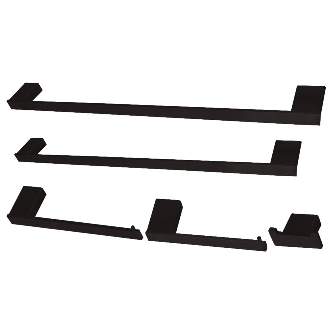 Kingston Brass Metzinger 5-Piece Bathroom Hardware Set Kingston Brass