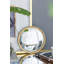  Miroir, miroir circulaire avec cadre en fer-1200309359