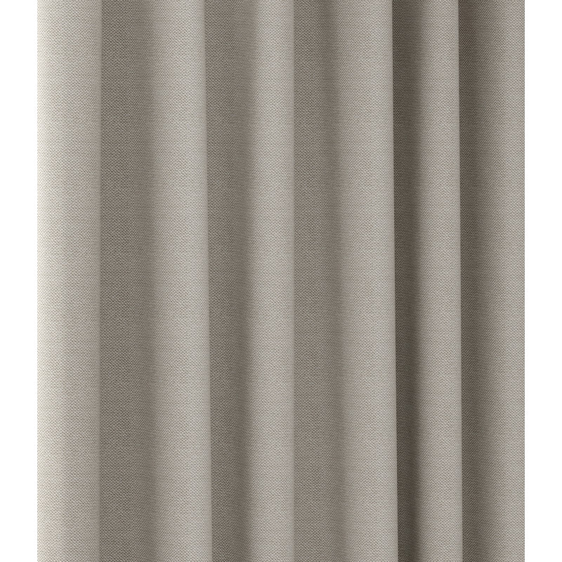 Bacon Room Darkening Curtain Pair, Distressed Brown, 168 W x 137 D cm