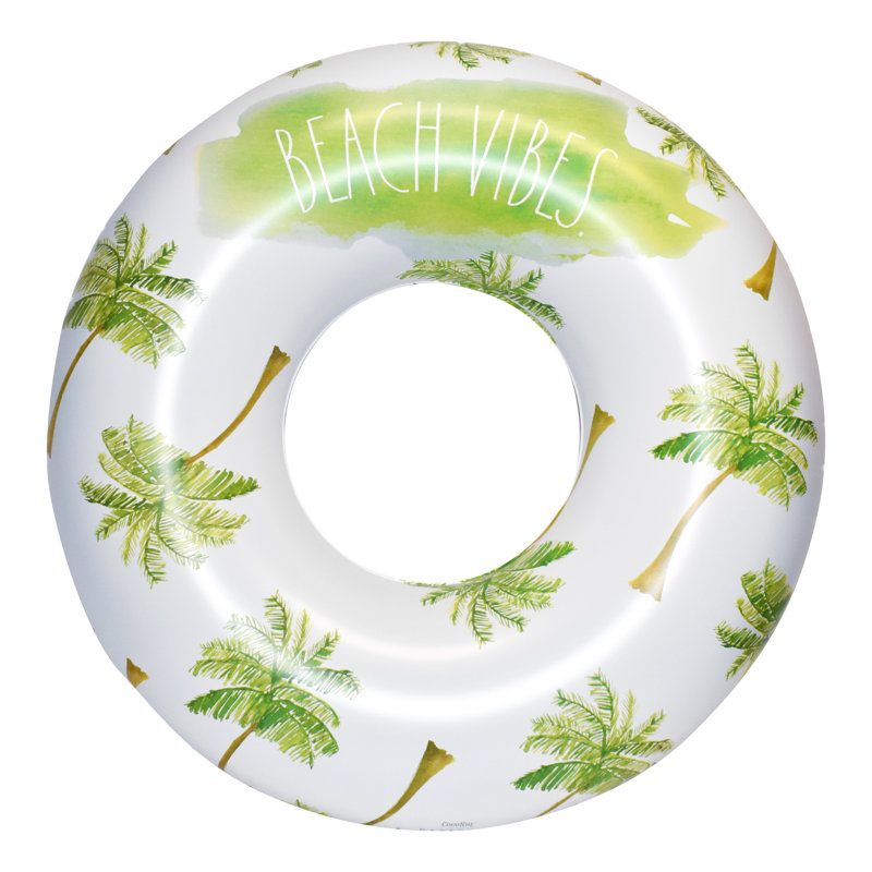 Anneau flottant 48 po Rae Dunn - Motif de palmier