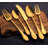 Gold And Black 20 Piece Flatware Set, Service for 4-26303464
