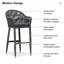 Ensemble de tabourets de bar d'extérieur en osier de patio 2 pièces Bay Isle Home ™-1253162997